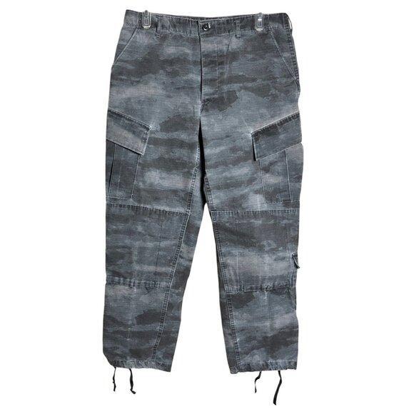 Propper Tactical Pants A-TACS LE Black Camo Cargo Trousers Covert Utility L-Reg - Picture 1 of 10